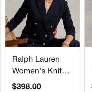 Navy Blue Ralph Lauren Blazer